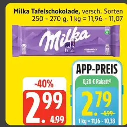 Marktkauf Milka tafelschokolade Angebot