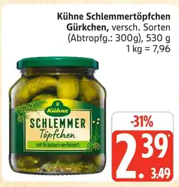 Marktkauf Kühne schlemmertöpfchen gürkchen Angebot