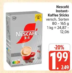 Marktkauf Nescafé instant-kaffee sticks Angebot
