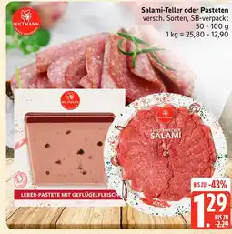 Marktkauf Wiltmann leber-pastete mit geflügelfleisch Angebot