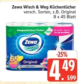 Marktkauf Zewa wisch & weg küchentücher original Angebot