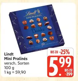 Marktkauf Lindt mini pralinés Angebot