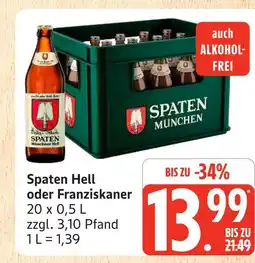 Marktkauf Spaten hell oder franziskaner Angebot
