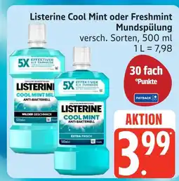 Marktkauf Listerine cool mint Angebot