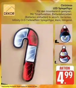 Marktkauf Dekor christmas led spiegelfigur Angebot