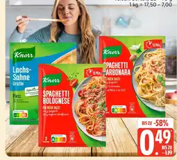 Marktkauf Knorr lachs-sahne gratin Angebot