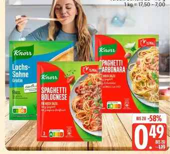 Marktkauf Knorr lachs-sahne gratin Angebot
