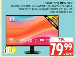Marktkauf Monitor pro mp727lfl Angebot