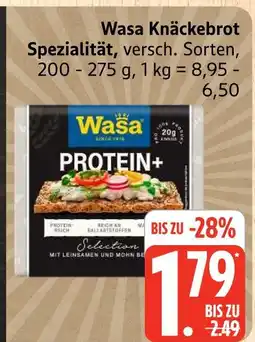 Marktkauf Wasa knäckebrot spezialität Angebot