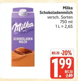 Marktkauf Milka schokoladenmilch Angebot