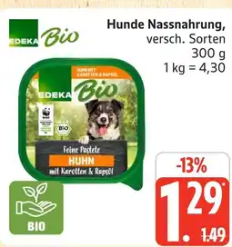 Marktkauf Edeka bio hunde nassnahrung Angebot