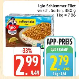 Marktkauf Iglo schlemmer filet Angebot