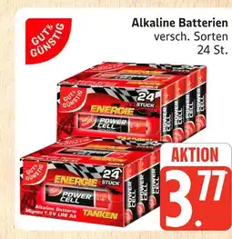 Marktkauf Gut & günstig alkaline batterien Angebot