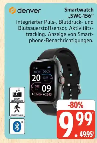 Marktkauf Denver smartwatch „swc-156“ Angebot
