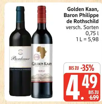 Marktkauf Golden kaan baron philippe de rothschild Angebot