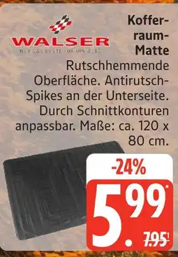 Marktkauf Walser kofferraum-matte Angebot