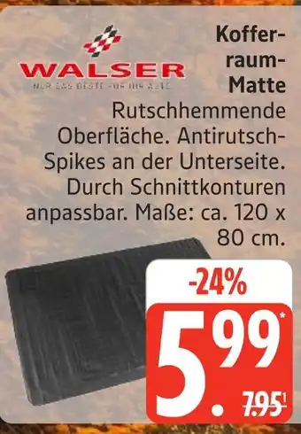 Marktkauf Walser kofferraum-matte Angebot