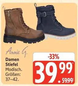 Marktkauf Annie g. damen stiefel Angebot