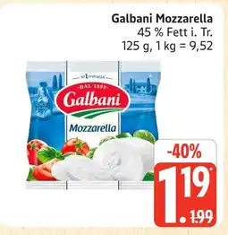 Marktkauf Galbani mozzarella Angebot