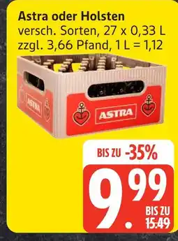 Edeka Astra oder holsten Angebot