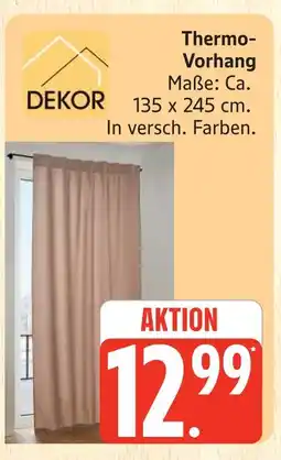 Marktkauf Dekor thermo-vorhang Angebot