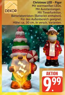 Marktkauf Dekor christmas led - figur Angebot