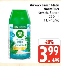 Marktkauf Airwick fresh matic nachfüller Angebot