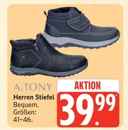 Marktkauf A.tony herren stiefel Angebot