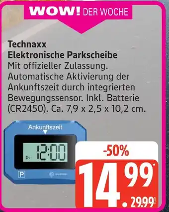 Marktkauf Technaxx elektronische parkscheibe Angebot