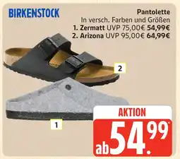 Marktkauf Birkenstock zermatt Angebot