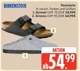 Marktkauf Birkenstock zermatt Angebot