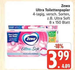 Marktkauf Zewa ultra toilettenpapier Angebot