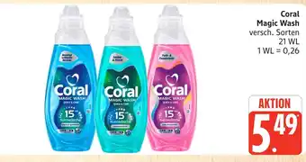 Marktkauf Coral magic wash Angebot