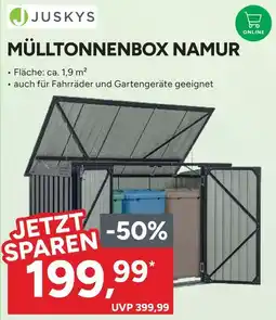 Marktkauf Juskys mülltonnenbox namur Angebot