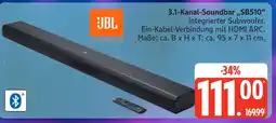 Marktkauf Jbl 3.1-kanal-soundbar „sb510“ Angebot