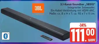 Marktkauf Jbl 3.1-kanal-soundbar „sb510“ Angebot