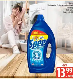 Marktkauf Spee voll- oder colorwaschmittel Angebot