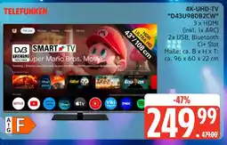 Marktkauf Telefunken 4k-uhd-tv d43u980b2cw Angebot