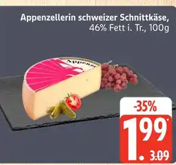 Marktkauf Appenzellerin schweizer schnittkäse Angebot