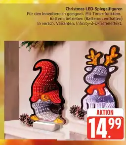 Marktkauf Christmas led-spiegelfiguren Angebot