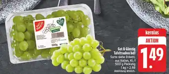 E-Center Gut & günstig tafeltrauben hell Angebot