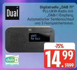 Marktkauf Dual digitalradio „dab 71“ Angebot