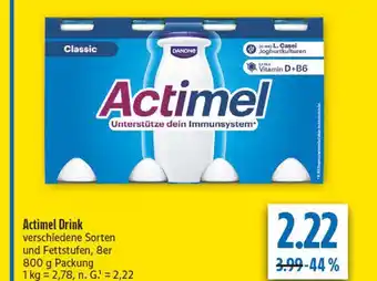 diska Danone actimel drink Angebot