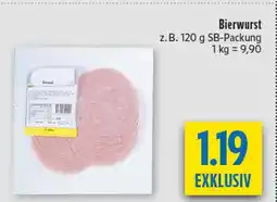 diska Bierwurst Angebot