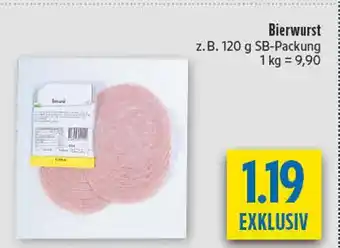 diska Bierwurst Angebot