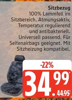 Marktkauf Sitzbezug Angebot