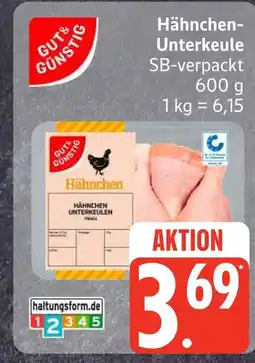 Edeka Gut & günstig hähnchen-unterkeule Angebot