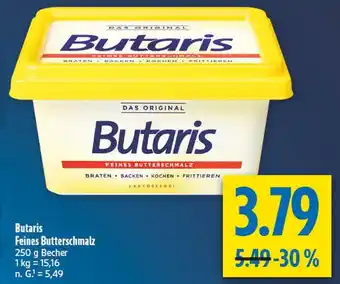 diska Butaris feines butterschmalz Angebot