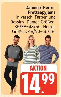 Marktkauf Damen frotteepyjama Angebot
