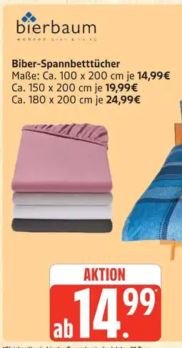 Marktkauf Bierbaum biber-spannbettücher Angebot